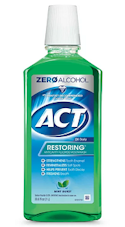 ACT Anticavity Fluoride Mouthwash With Zero Alcohol, Mint Burst